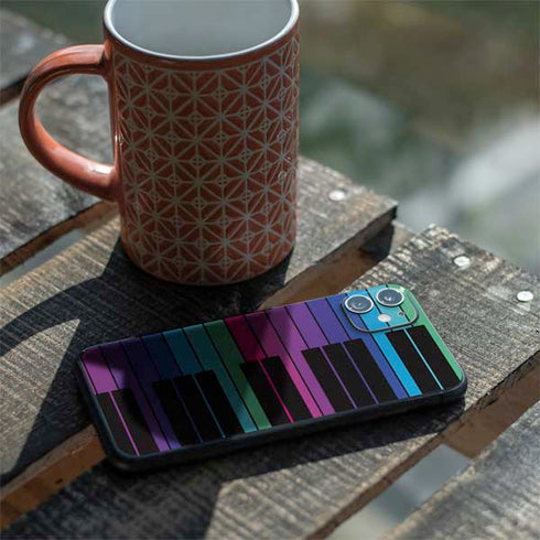 Color Piano Keys iPhone 11 Skin